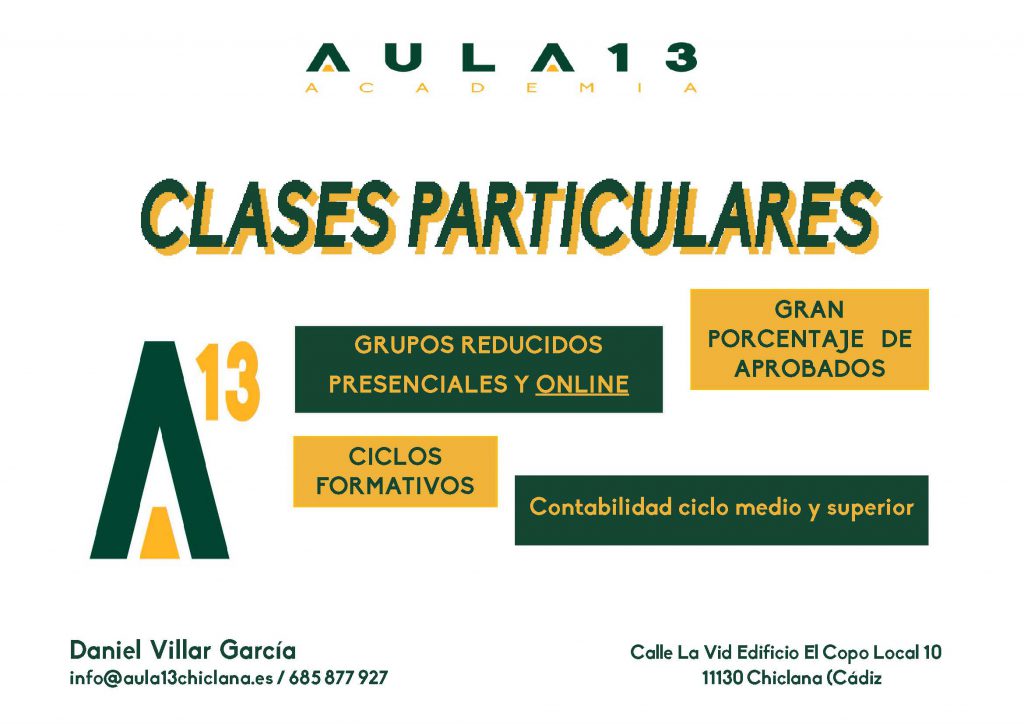 ESTUDIOS CICLOS FORMATIVOS